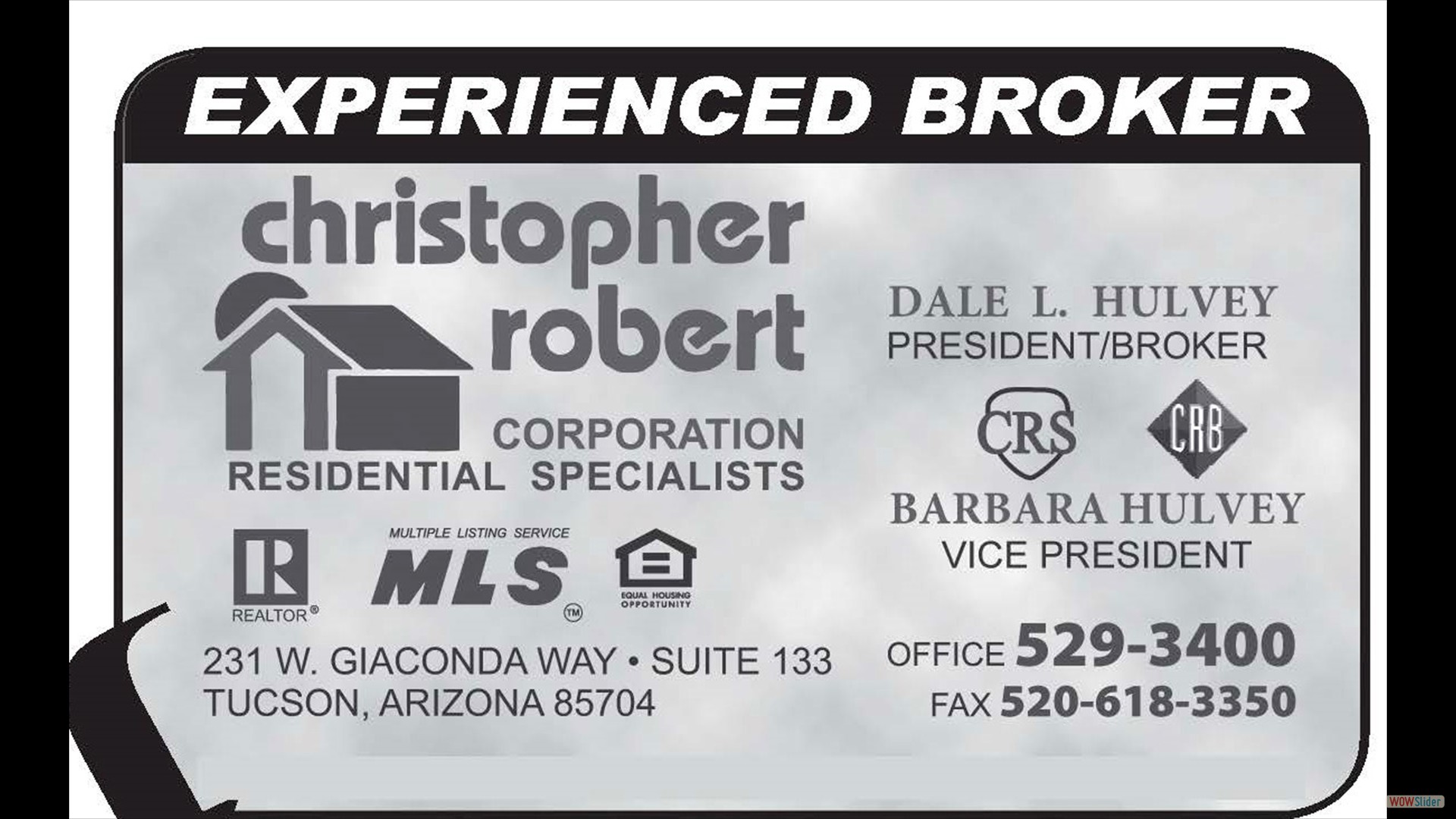 Experienced Broker