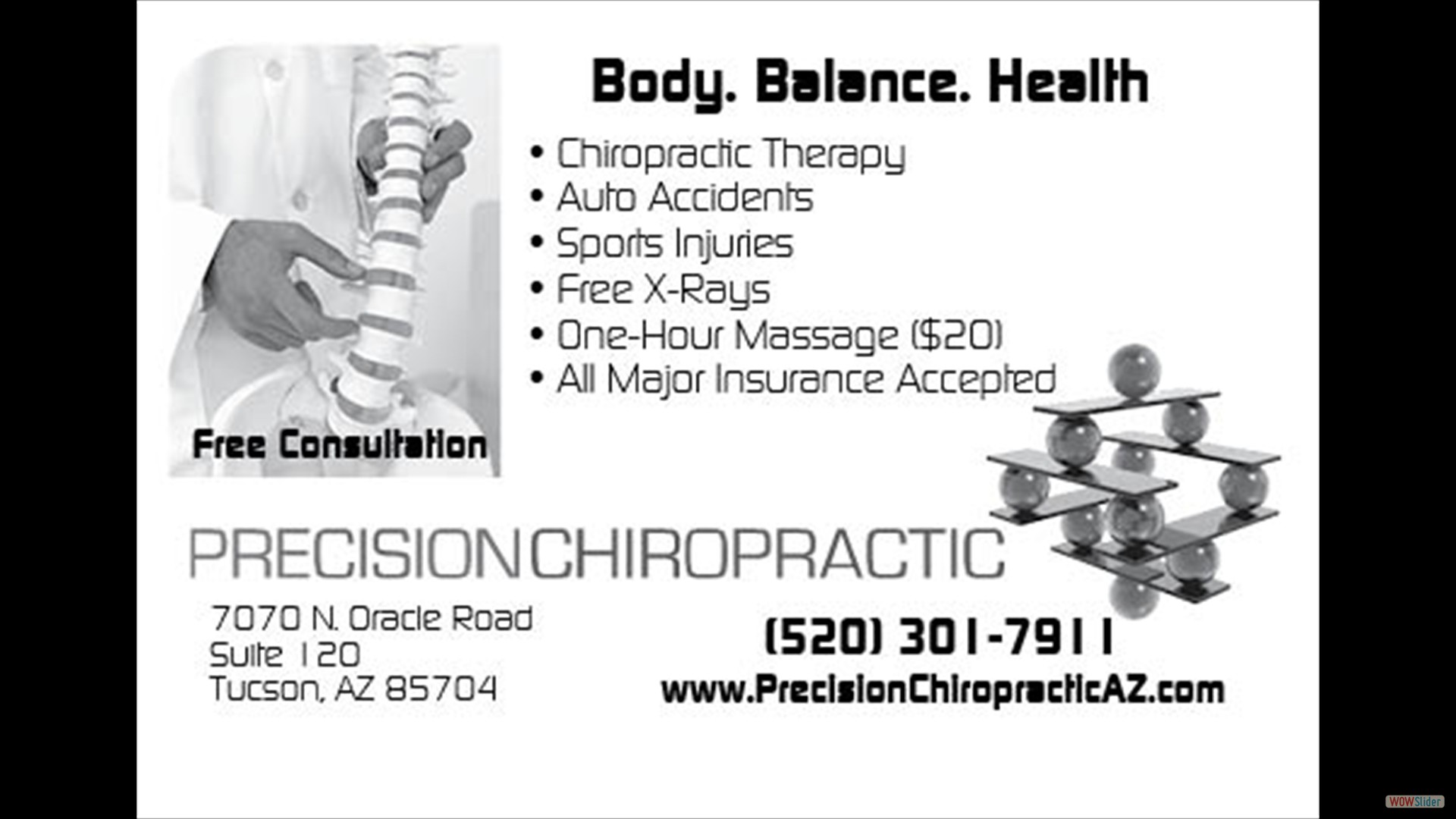 Precision Chiropractic top borderless